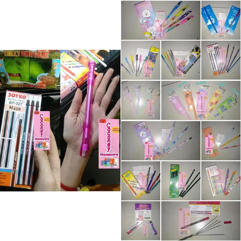 Bundling Mix Pensil - Pulpen - Penggaris - Penghapus - Kotak Pensil / Alat Tulis 2
