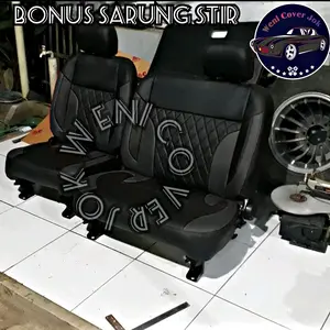 Sarung Jok Mobil Toyota Hilux Single Cabin dengan Bonus Cover Stir, Variasi Model Terbaru Car accessories