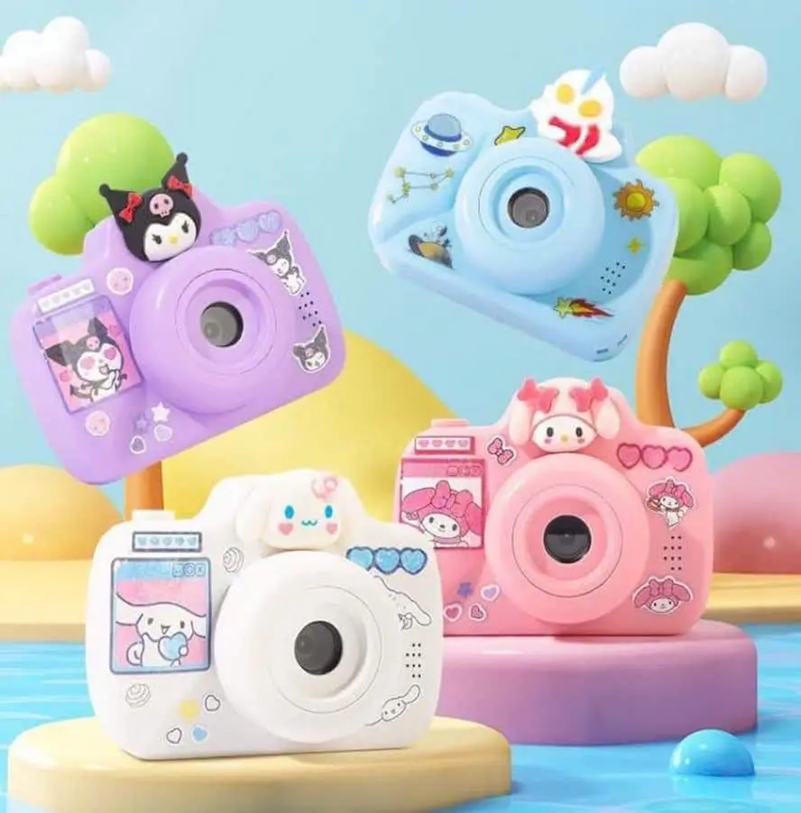 [Tặng thẻ nhớ 16G] Máy ảnh Disney Lotso cho bé chụp ảnh siêu nét - Camera Đèn