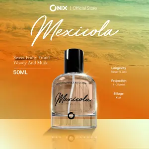 ONIX Fragrance - MEXICOLA Eau De Parfum 30ml 50ml | Aroma Fruity Floral Oriental Perfume Pria Wanita Unisex Wangi Tahan Lama ONIX Fragrance - MEXICOLA Eau De Parfum 30ml 50ml | Aroma Fruity Floral Oriental Perfume Pria Wanita Unisex Wangi Tahan Lama