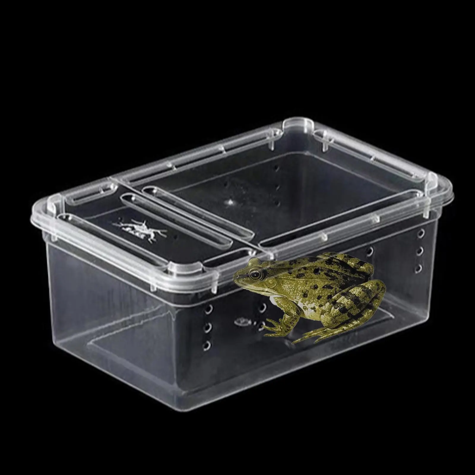 Clear Insect Terrarium, Reptile & Amphibian Terrarium, Catch and Release Catcher, Pet Supplies for Geckos, Frogs, Turtles, Lizards