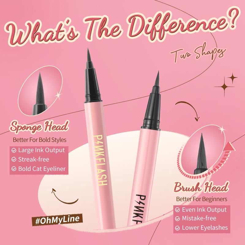 Product Introduction of Pinkflash Mascara + Eyeliner + Auto Eyebrow Set 0