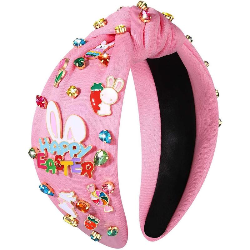 Easter Bunny Beaded Headband Easter Bunny Beaded Headband