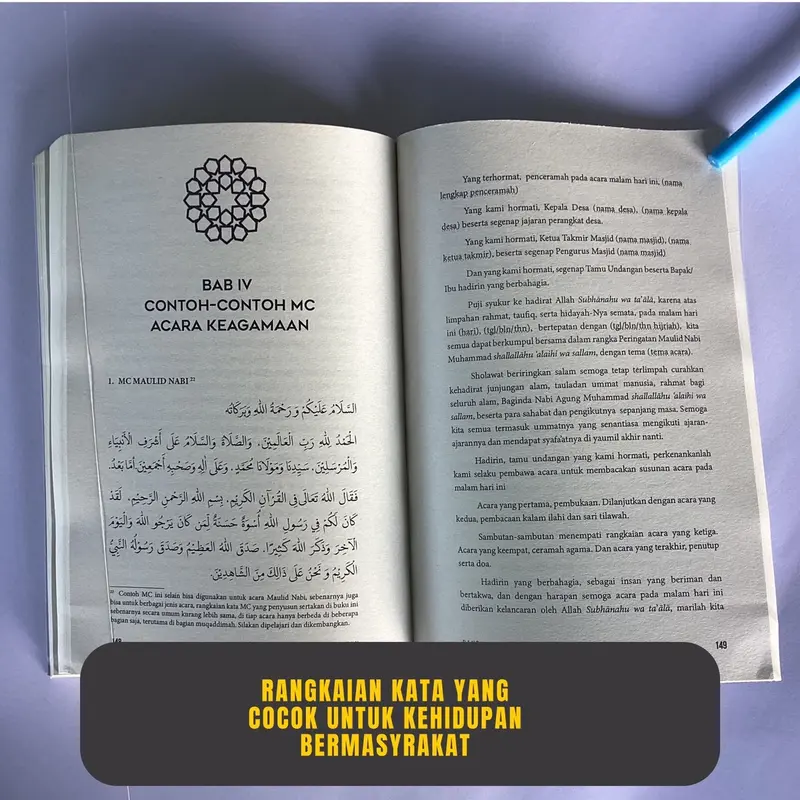 Buku Panduan Menyampaikan Kata Sambutan (ada contoh sambutan, mc dan doa acara) 6