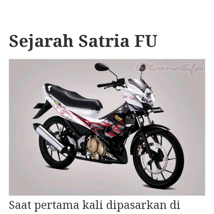stoplamp running satria fu 1