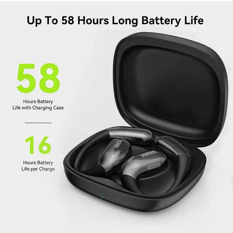 MINISO X28 Wireless Open-ear Design Earphone, Long Standby Earbuds, Low Latency Game Headset, Compatible with iOS & Android 4