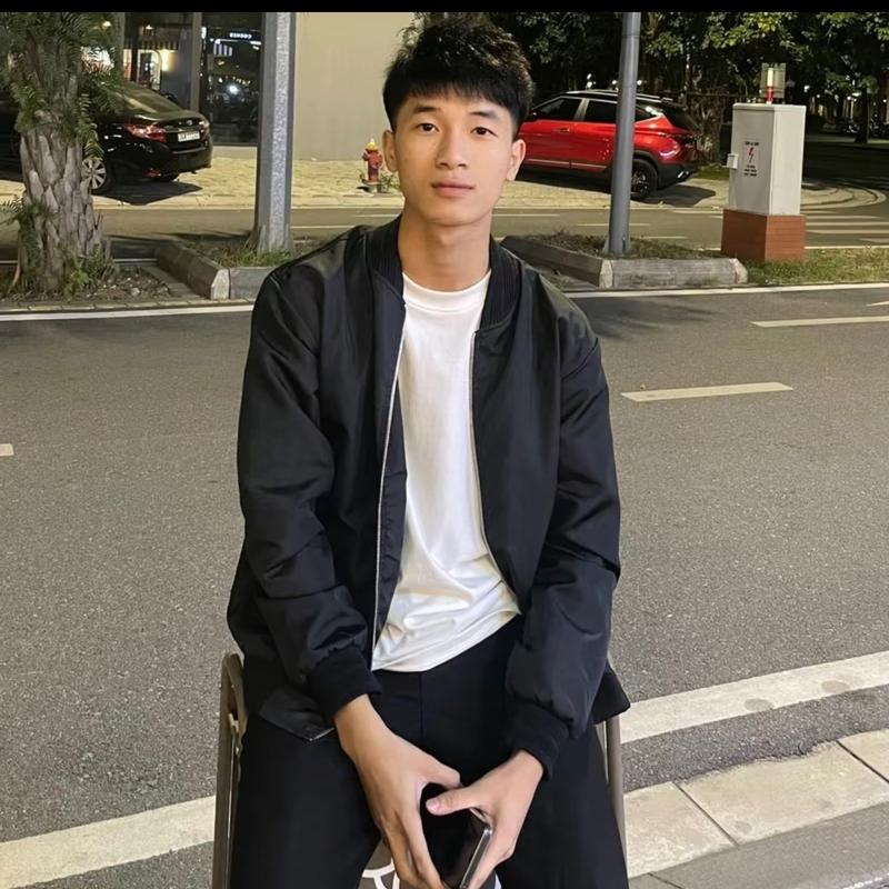 Áo khoác gió trơn hàng hai lớp form chuẩn hình 0