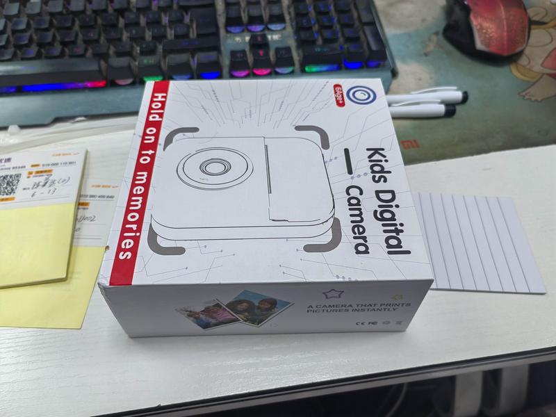 Product Introduction of HD Instant Camera Video Recording Dual Lens Thermal Paper Photo Printing Birthday Gift Boys Girls Toys Digital Kids Camera 1