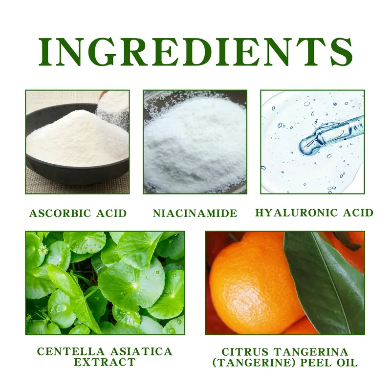 Ouhoe Vitamin C Essence Reduces Fine Lines And Spots, Hydrates, Firming, Brightening And Anti-Wrinkle Facial Essence 4