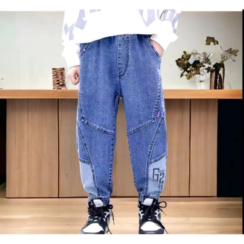 Quần bò jean dài thời trang cá tính cho bé trai full size (15-45kg) đồ  tết