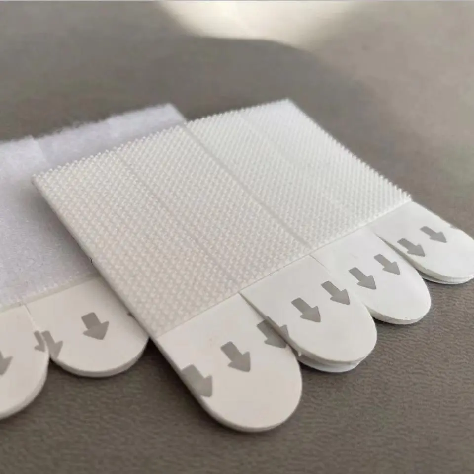 Double-sided Wall-mounted Adhesive Tape, 12pcs Damage-free Velcro Adhesive Strips, Removable Adhesive Wall Mounting Strips for Frame Hanging, Bedroom Accessories, Summer for Gift, Gifts for Boyfriend, Halloween Gift