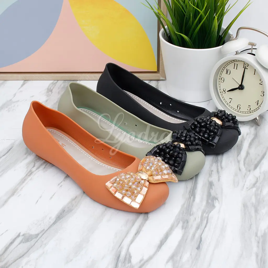 Yodra / Lyodra Brynlees Flat Jelly Shoes LDR207 Real Pict