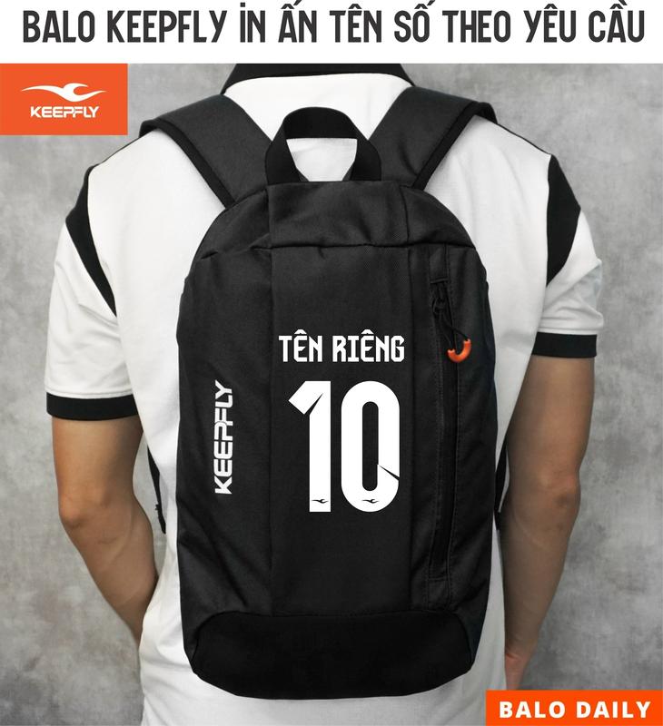BALO THỂ THAO CHÍNH HÃNG keepfly daily IN TÊN SỐ ,THIẾT KẾ GỌN NHẸ ĐỰNG GIÀY VÀ QUẦN ÁO BÓNG ĐÁ SPORT NAM