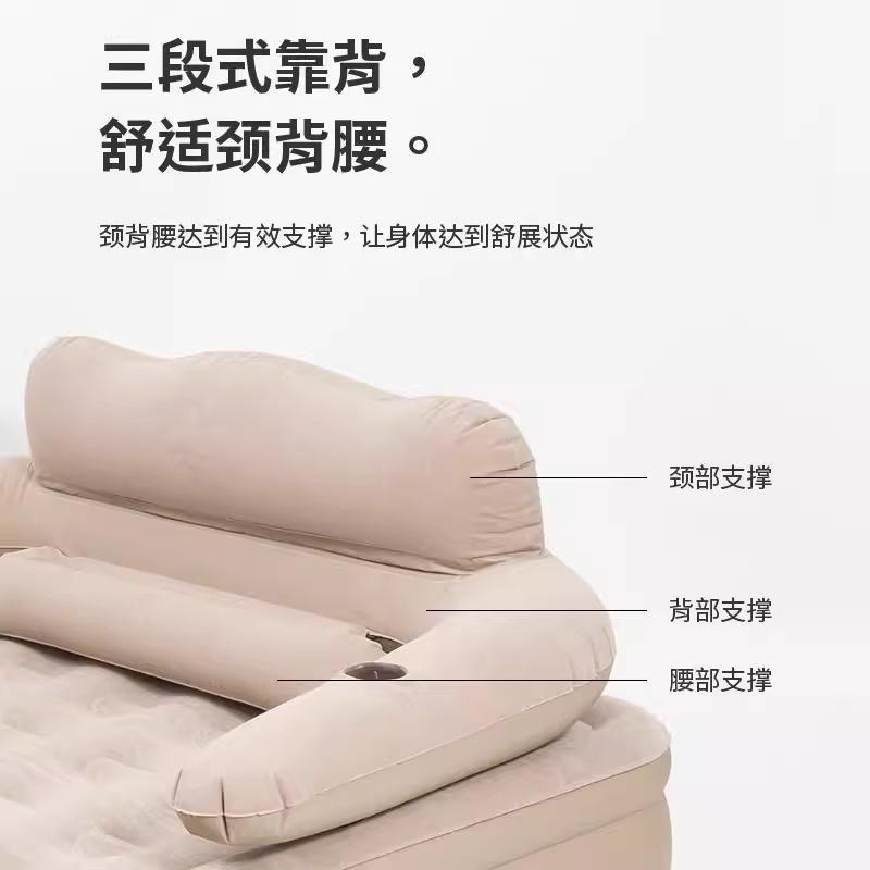 Inflatable Air Mattress with Built-in Pump - Foldable, Portable, and Suitable for Home, Tent, Camping, and Floor Use 3