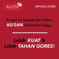 Gambar ASVITA Gelas Kopi Evita 275 ML - 12 PCS Plastik Food Grade Wadah Minum GKE 121 dari ASVITA Plastic Indonesia Kota Tangerang 3 Tokopedia