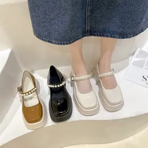MIASS MK011 Sepatu Docmart Wanita Korean Style Kasual Shoes Kekinian