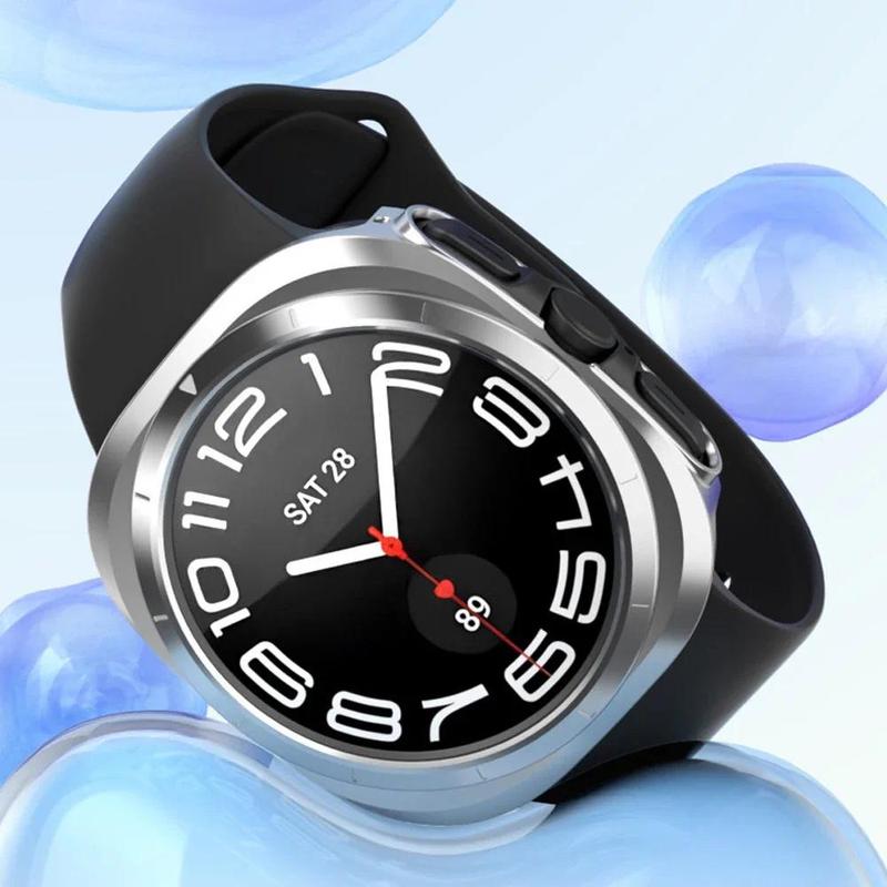 Case for Samsung Galaxy Watch Ultra 47mm PC Protector Luxury CASE Correa for WATCH ULTRA 47MM Full Protective Frame Bumper Cover Accessories Wearable Protection 4