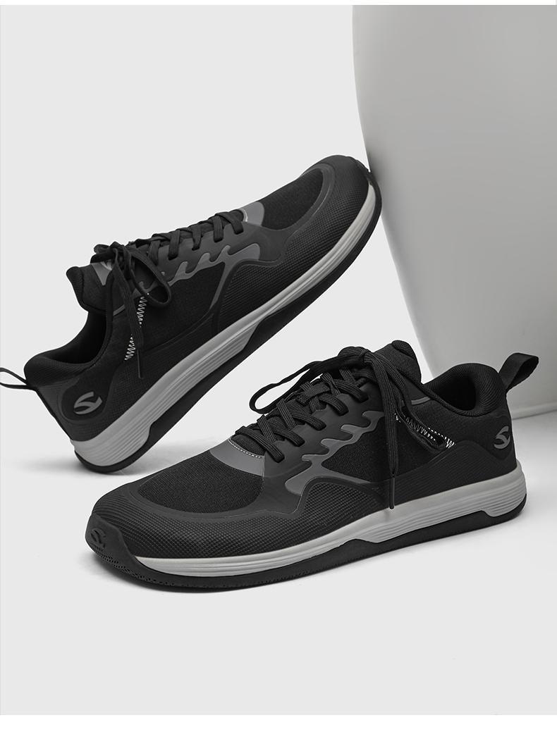 Product Introduction of HOBIBEAR Men's shoes, sports shoes, low cut men's single shoes, outdoor wide toe walking shoes, trendy running shoes 5
