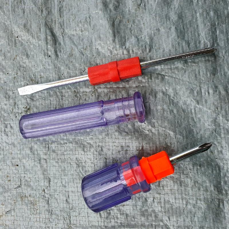 taspen bolak balik,  obeng bening bolak balik 3