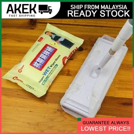 Disposable Wet Floor Wipe Wet Tissue Wet Wipe Wet Floor Wipe Wiper Sheet Mop Wiper Tisu Pengelap Lantai