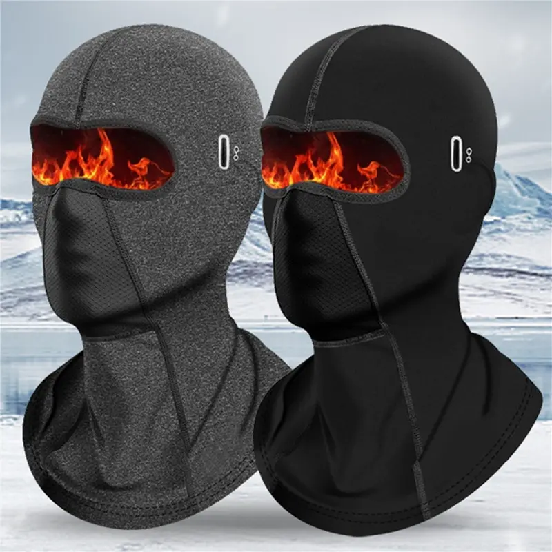 Warm Riding Mask Motorcycle Helmet Head Cover Barakrafa Hat Windproof Neck Cover Cold Ski Mask Winter