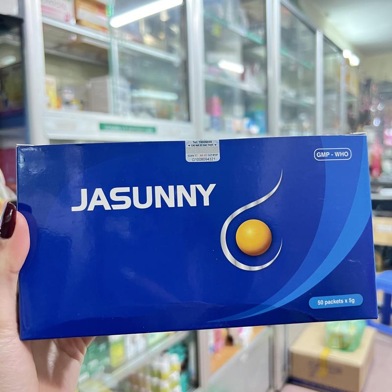 DẦU GỘI ĐẦU - JASUNNY (HỘP 50 GÓI X 5 G )