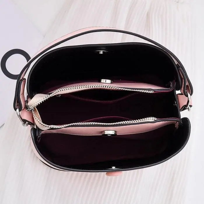 Tas Fashion Wanita Import Handbag Elegan Kekinian Selempang Cewek Modis Stylish Kulit PU 6