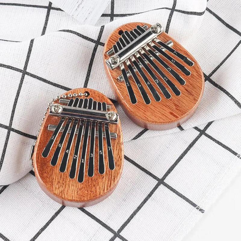 New Mini Kalimba 8 Key Thumb Piano 1 Pack Water Drop Style Cute ...