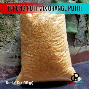 Tepung Roti MIX / Tepung Panir re-pack 1 kg Bread Crumbs / Panko