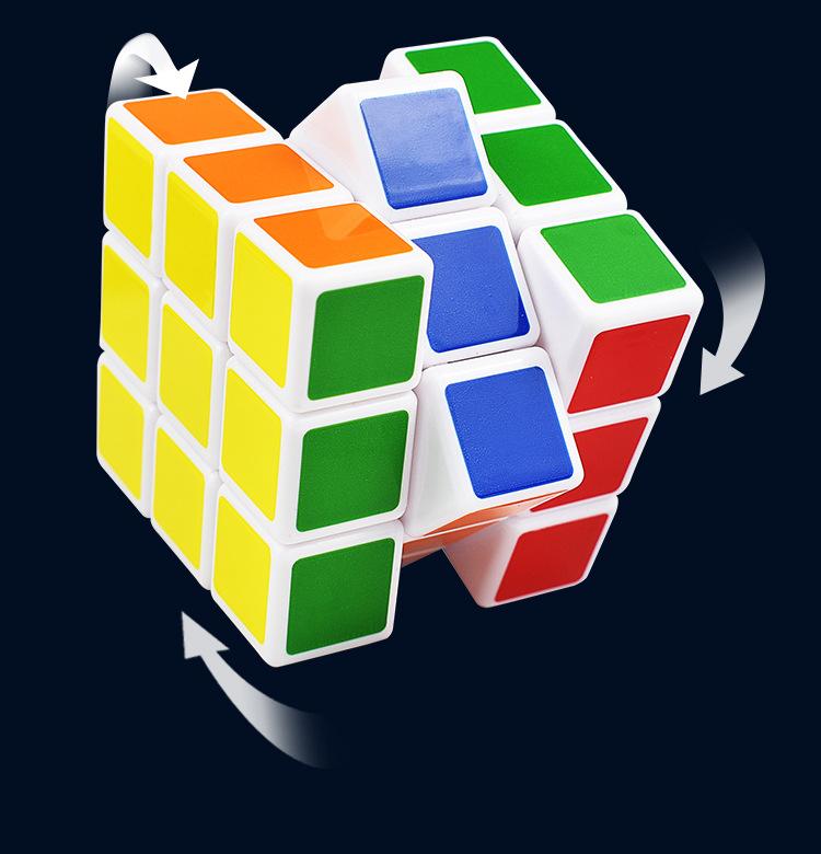 Product Introduction of Kiub Rubik, Permainan Ketiga, Licin, 5.7cm, Tiada Lag, Putaran Berkelajuan Tinggi, Gerai, Mainan Pendidikan 6