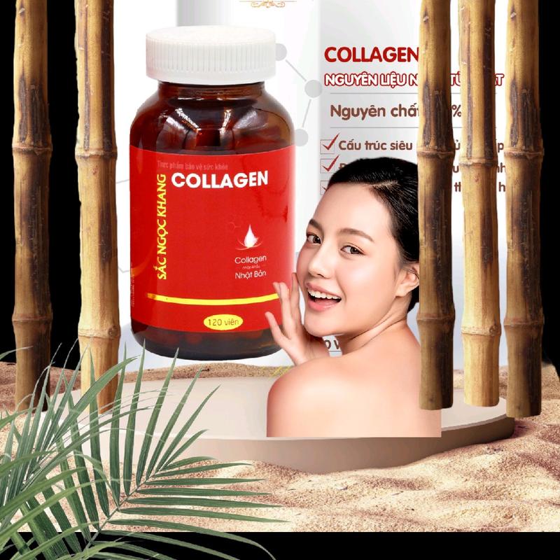 Viên uống collagen Sắc Ngọc Khang 120 viên nhập khẩu