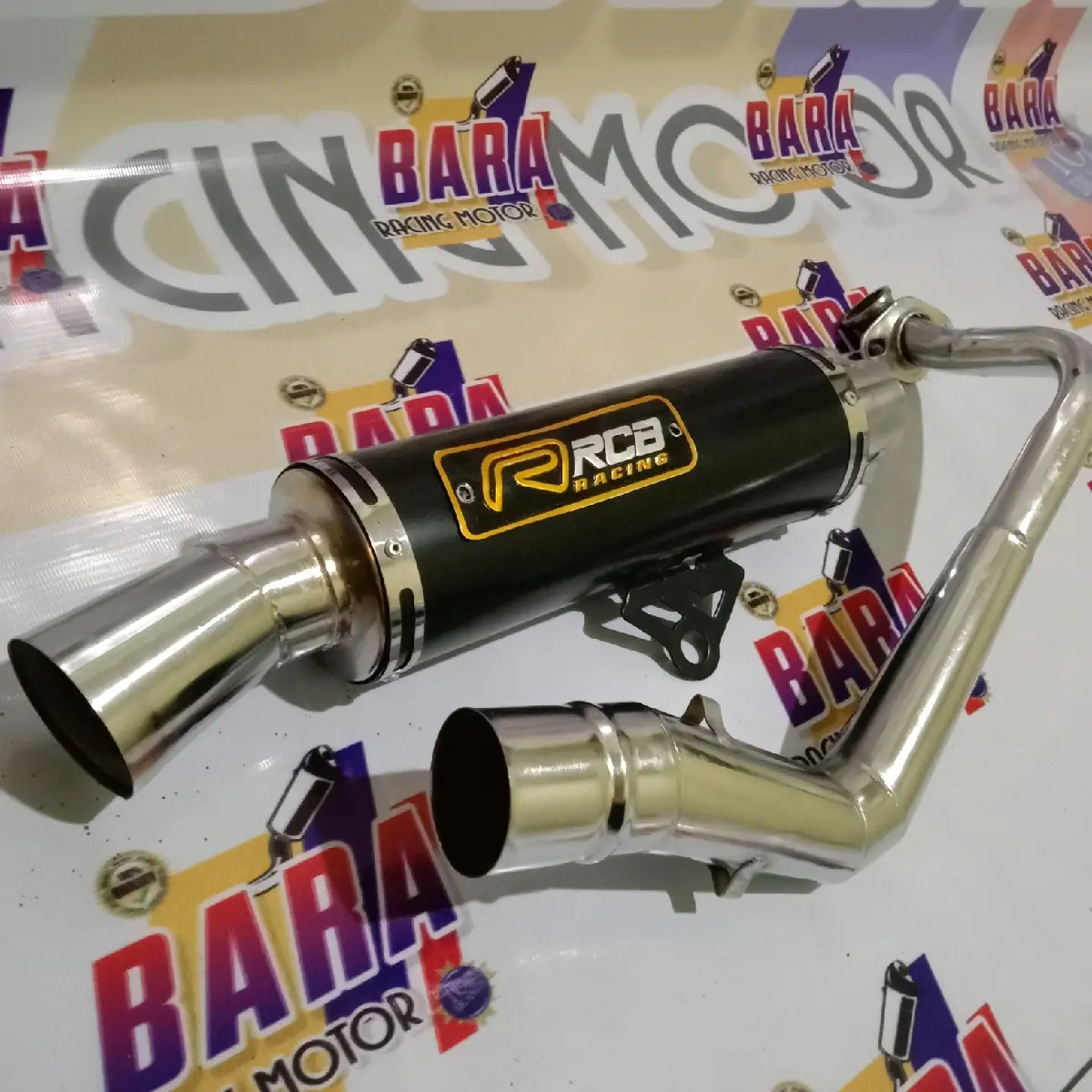 Knalpot RCB black Vario(150 old/new,110karbu,125old/bohlam,110cbs/tecno,110 fi/led)scoopy karbu,scoopy fi/new,genio,spacy,nex,spin. Motor