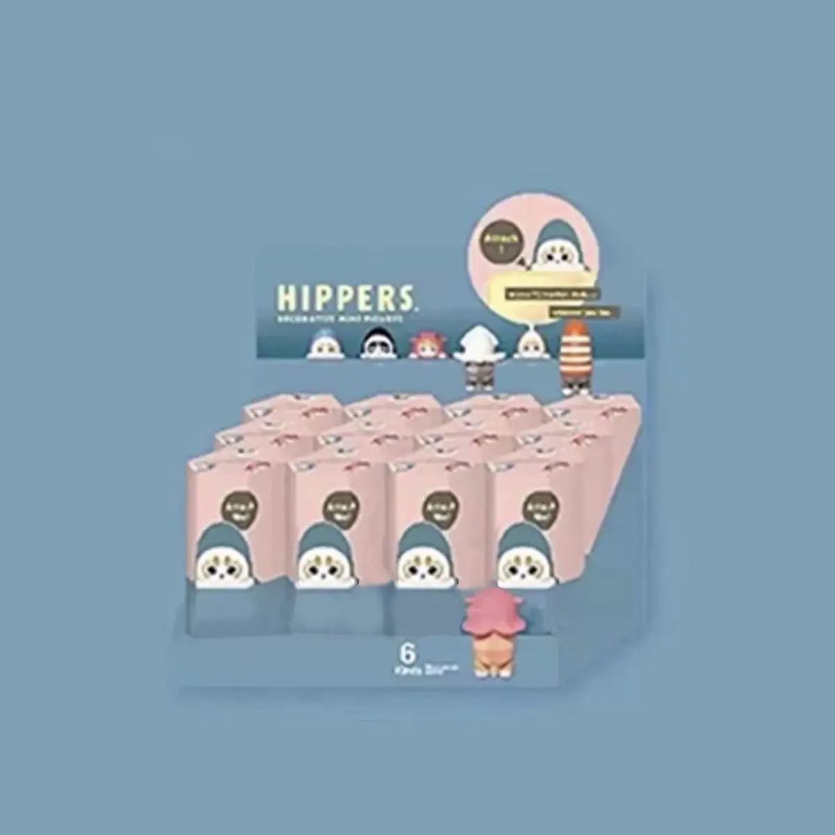 Hộp Búp Bê Mù HIPPERS MOFUSAND, Thiết Kế Thiên Thần, Búp Bê Dễ Thương, Hộp Bí Ẩn, Hộp May Mắn, Thích Hợp Để Mở Gói, Đồ Chơi