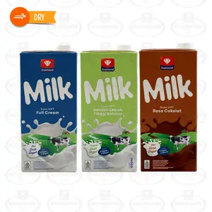 DIAMOND MILK UHT 1 LT - FULL CREAM, CHOCOLATE, LOW FAT