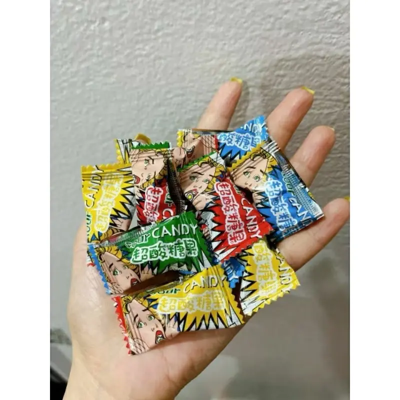 Kẹo Siêu Chua Nhất Thế Giới Bản Trung, Kẹo Siêu Chua Mix Vị, Kẹo Siêu Chua Nhật Bản Giá Rẻ 3