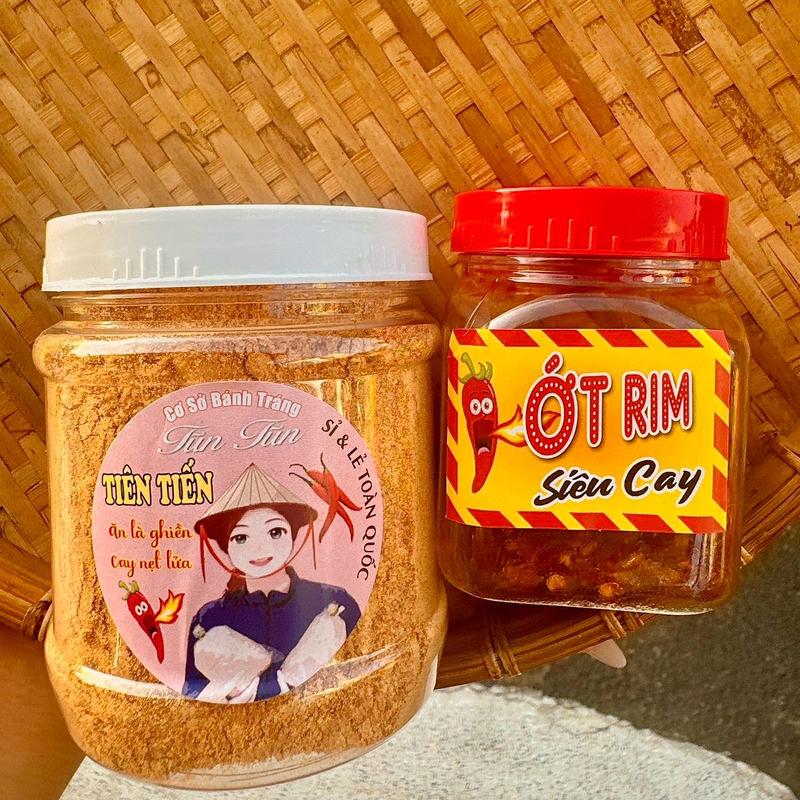 Muối sặc nhuyễn cay 250g + 1 hủ ớt rim Gia Vị Bột
