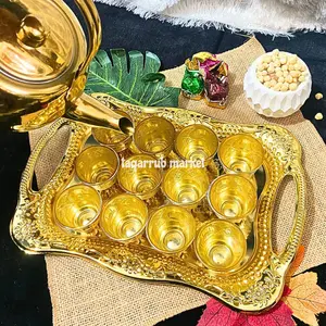 PAKET TEKO STAINLESS CUCING NAMPAN PAKET TEKO NAMPAN GOLD GELAS AIR ZAM ZAM SOUVENIR OLEH OLEH HAJI UMRAH UMROH GELAS ZAMZAM GELAS CUCING TM