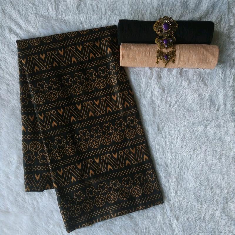Kain Batik TERLARIS Pekalongan Solo Jarik Katun Murah Kebaya Couple Katun Primis Sogan Lawasan Jarik Kebaya Seragam | BATIK KHANZANA Kemeja 1