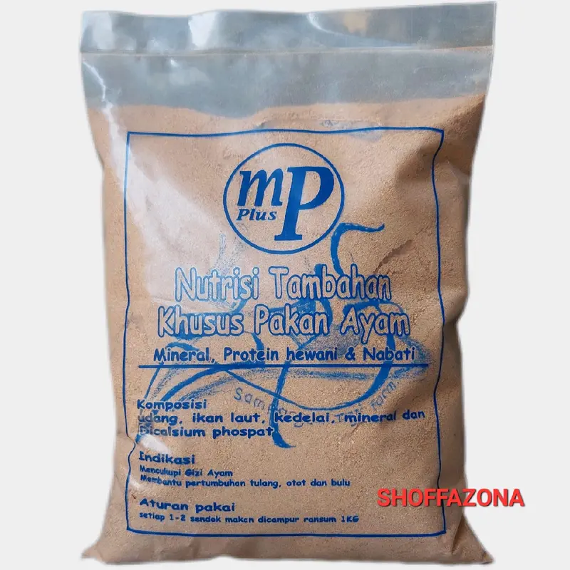 MP PLUS KALSIUM FULL NUTRISI 1 KG KALSIUM AYAM LAGA ADUAN BANGKOK PAKAN AYAM RAKSASA 1