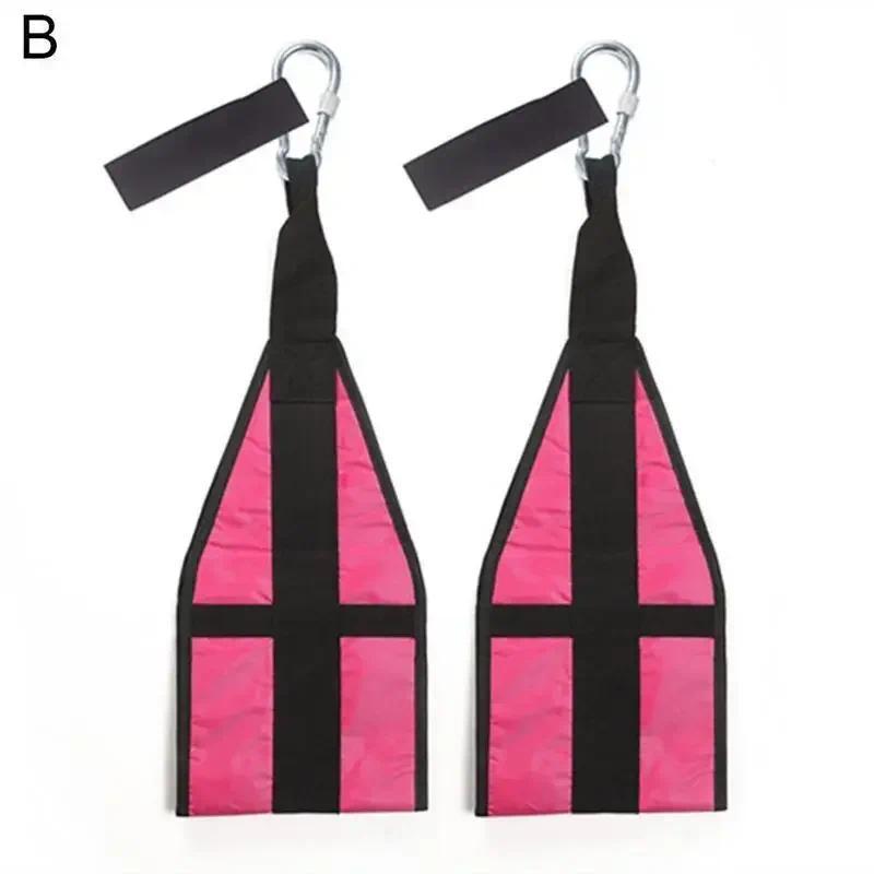 Fitness Abdominal Muscle Training Support Hanging Belt Suspension For Men Up Raise Pull Leg Tools Home Bodybuilding Belt 6