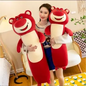 Guling Boneka Lotso Toy Story Ukuran 60cm Bahan Plush Berstandar SNI Halus dan Lembut