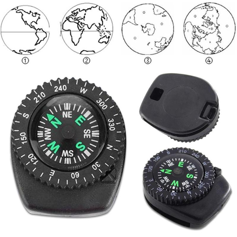 Portable Compass Outdoor Gadget Navigation Hiking Camping Orienteering ...