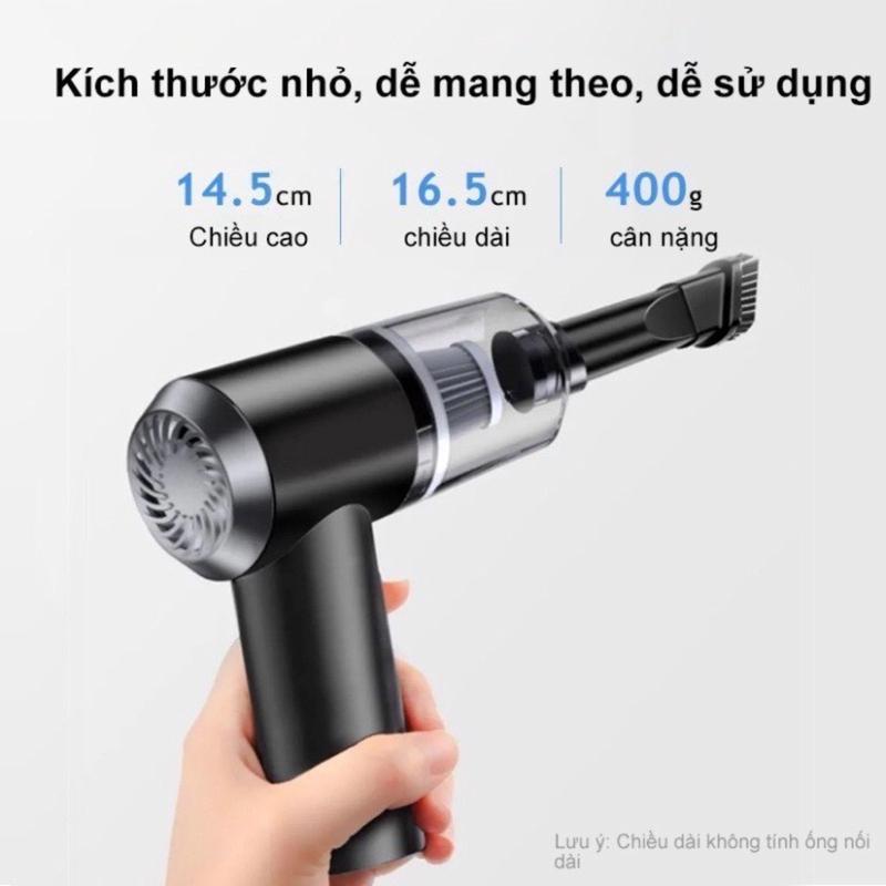 Sẵn sàng trong kho /Máy hút bụi cầm tay mini lực hút siêu mạnh hút bụi ô tô…
