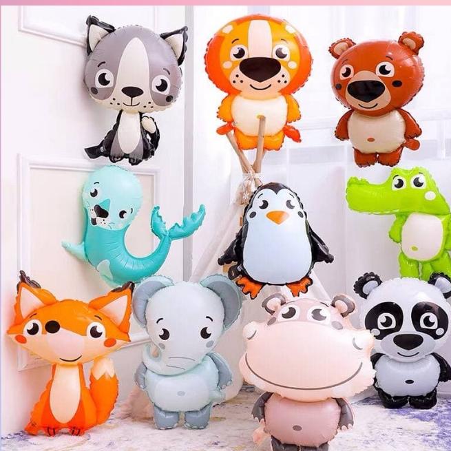 {GIÁ RẺ NHẤT} Bong Bóng Hình Con Vật Bóng Hình Con Thú Trang Trí Sinh Nhật