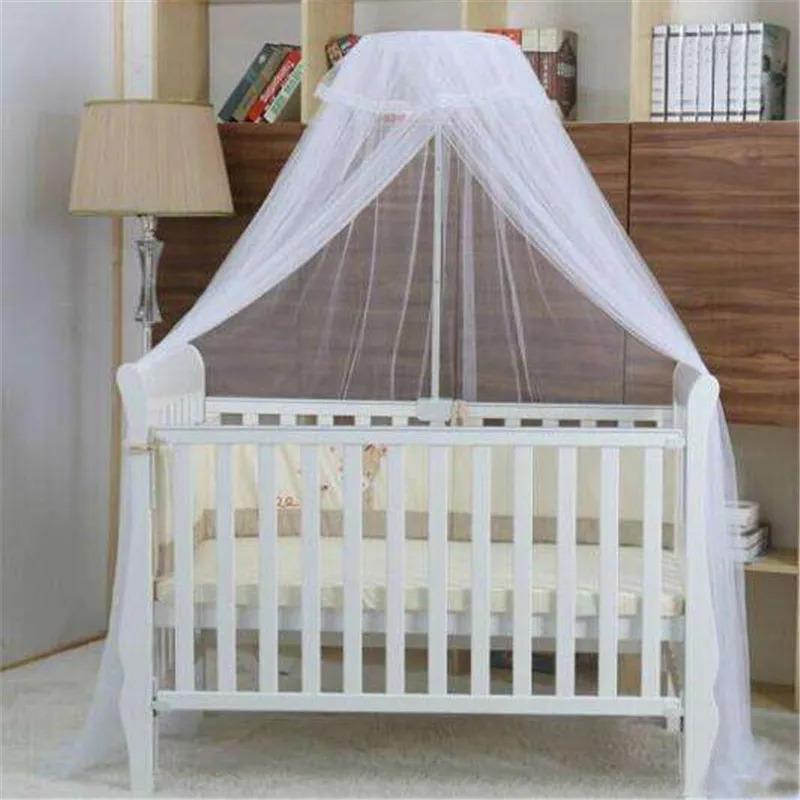 Product Introduction of Baby Canopy Infant Toddler Bed Dome Cot Mosquito Netting Hanging Bed Net Mosquito Bar Frame PalaceStyle Crib Bedding Accessories 2