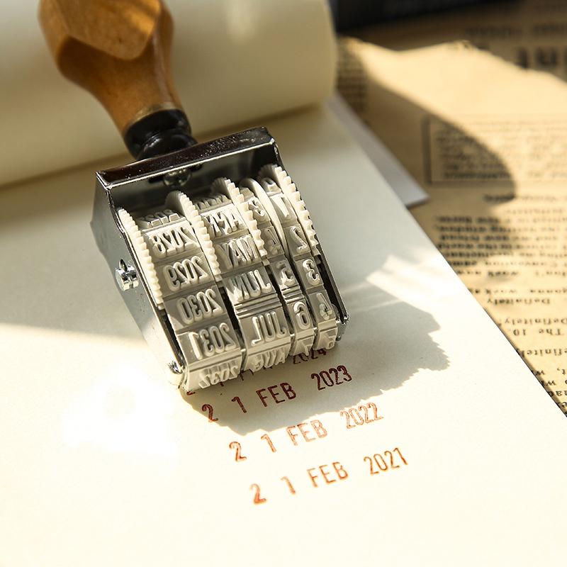 Product Introduction of Tem Kế Hoạch Ngày Tháng Cổ Điển, Tem Nghệ Thuật Cá Tính Retro Để Làm Sổ Lưu Niệm, Tem Trong Suốt, Nhật Ký Trang Trí, Đồ Dùng Văn Phòng 5