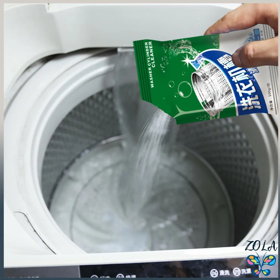 100g Washing Machine Cleaner Descaler Deep Cleaning Remover Deodorant Durable