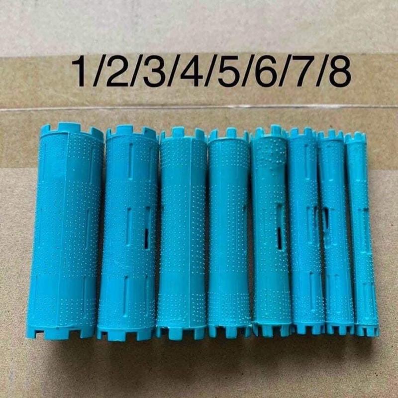    Trục lạnh có Gai Túi 10 Cái Màu Xanh   Trục uốn lạnh tóc nam  tóc nữ có gai dễ uốn  dễ dùng 