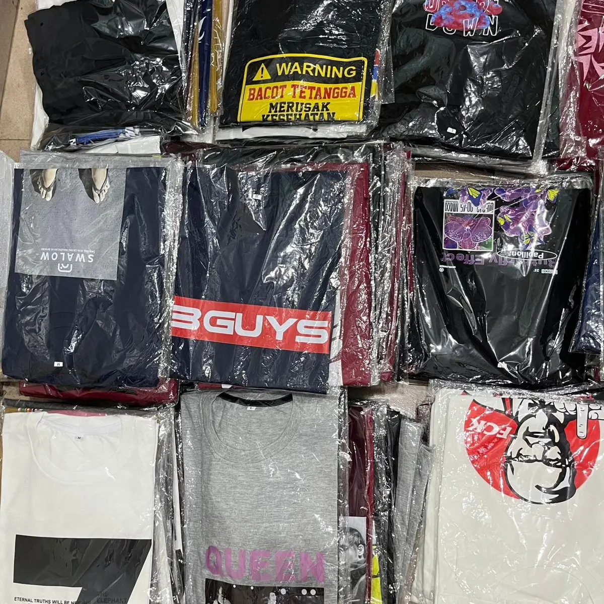 CUCI GUDANG / KAOS DISTRO DEWASA / PAKET ISI 5PCS 100RIBU / RANDOM / KAOS PRIA DEWASA / BAJU OBLONG / JUAL RUGI