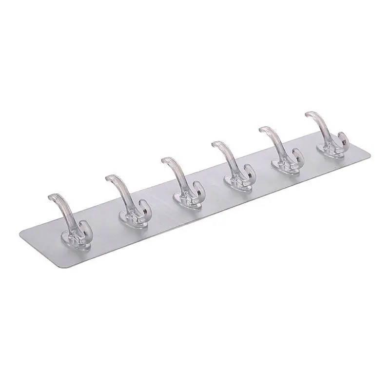 Móc Dính, Trong Suốt, Dính Mạnh, Để Đựng Đồ Trong Nhà Bếp Và Phòng Tắm 4